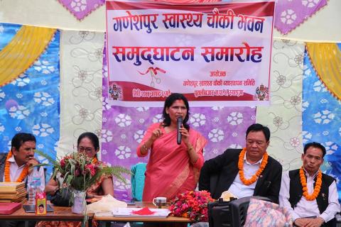 माननीय स्वास्थ तथा जनसंख्या राज्यमन्त्री श्री पद्द्म अर्याल ज्यु
